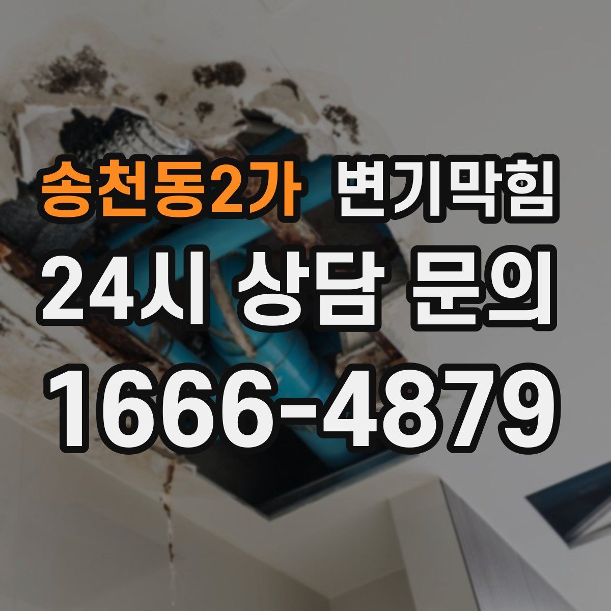 송천동2가 변기막힘