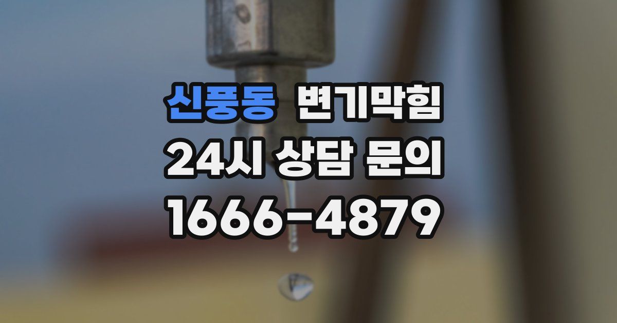 신풍동 변기
