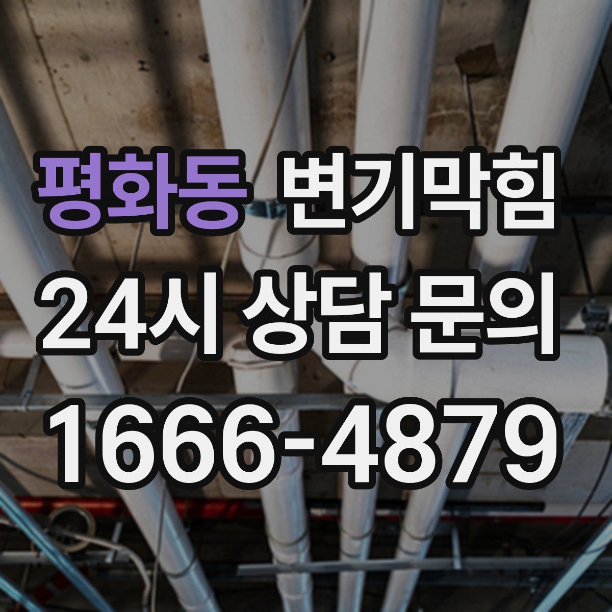 평화동 변기막힘