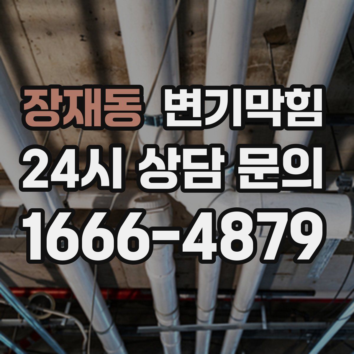 장재동 변기막힘