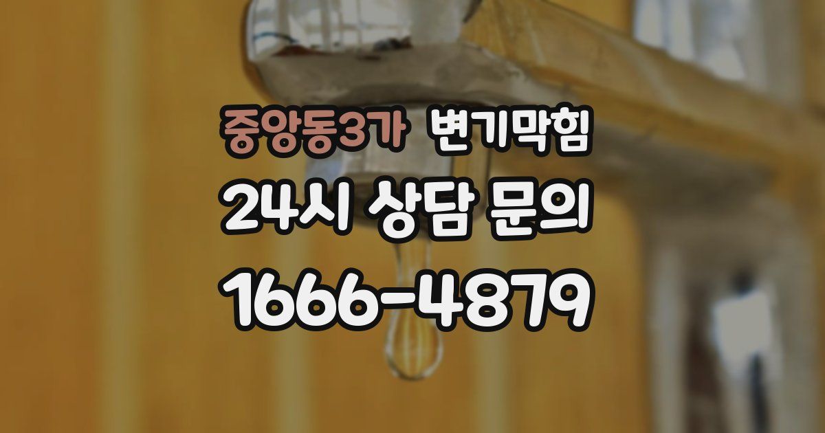 중앙동3가 변기