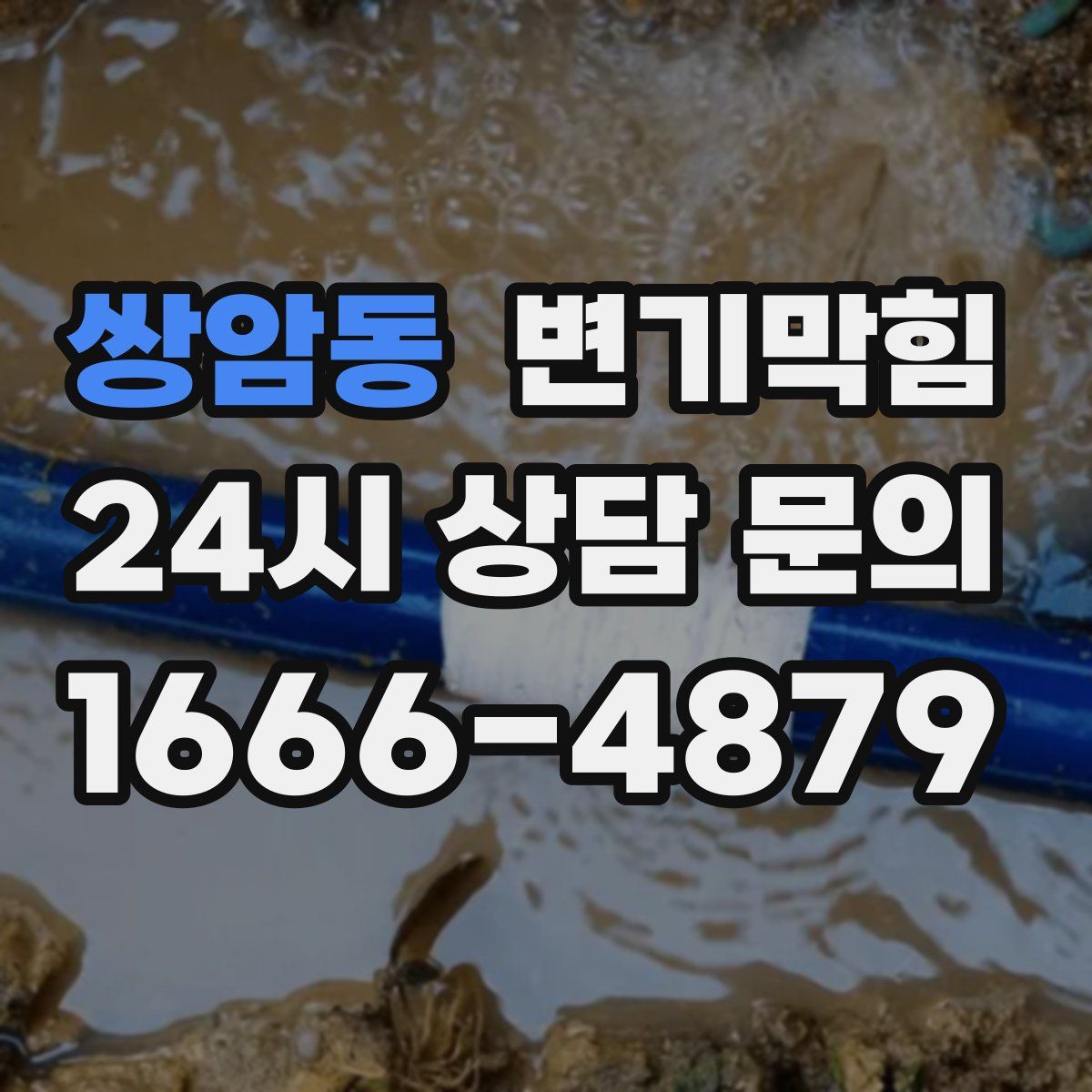 쌍암동 변기막힘