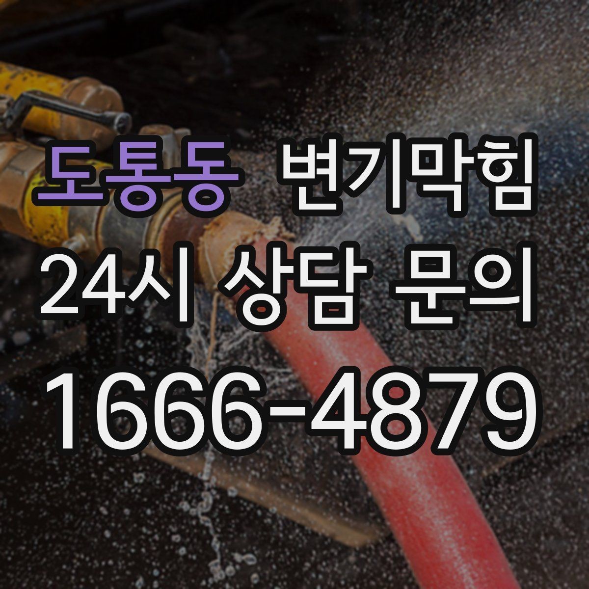 도통동 변기막힘 화장실변기막힘 장시간 방치 위험성