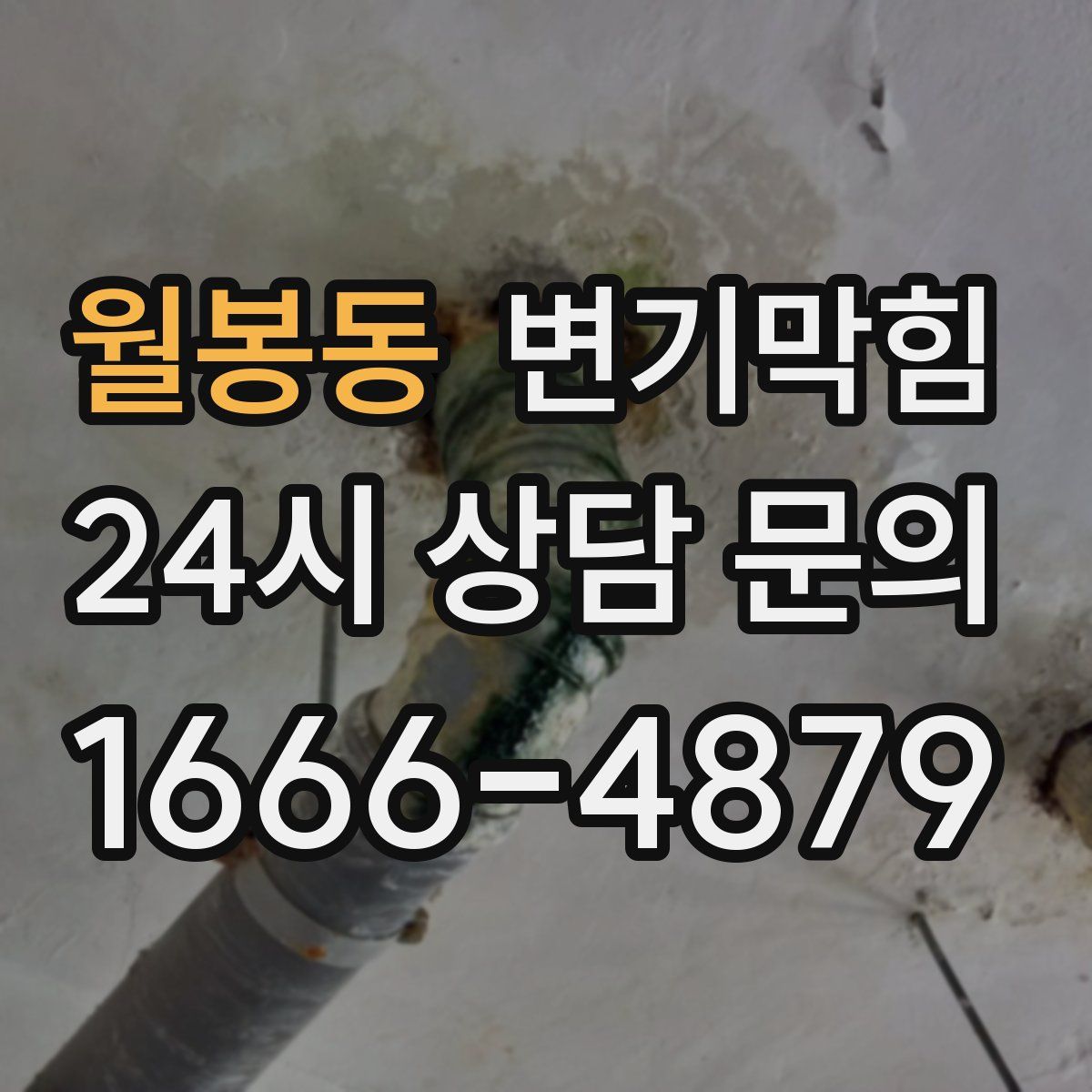 월봉동 변기막힘