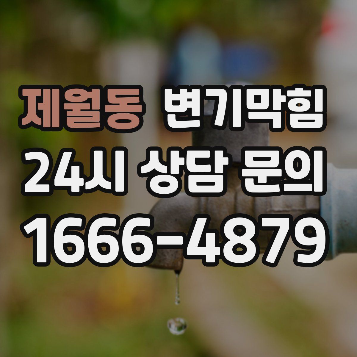 제월동 변기막힘