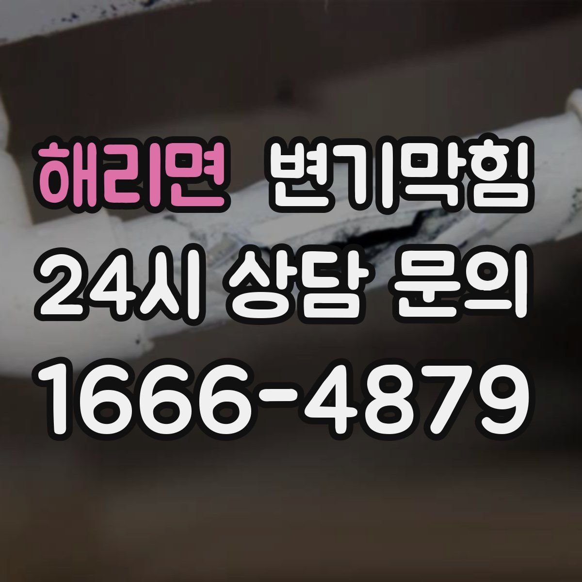 해리면 변기막힘