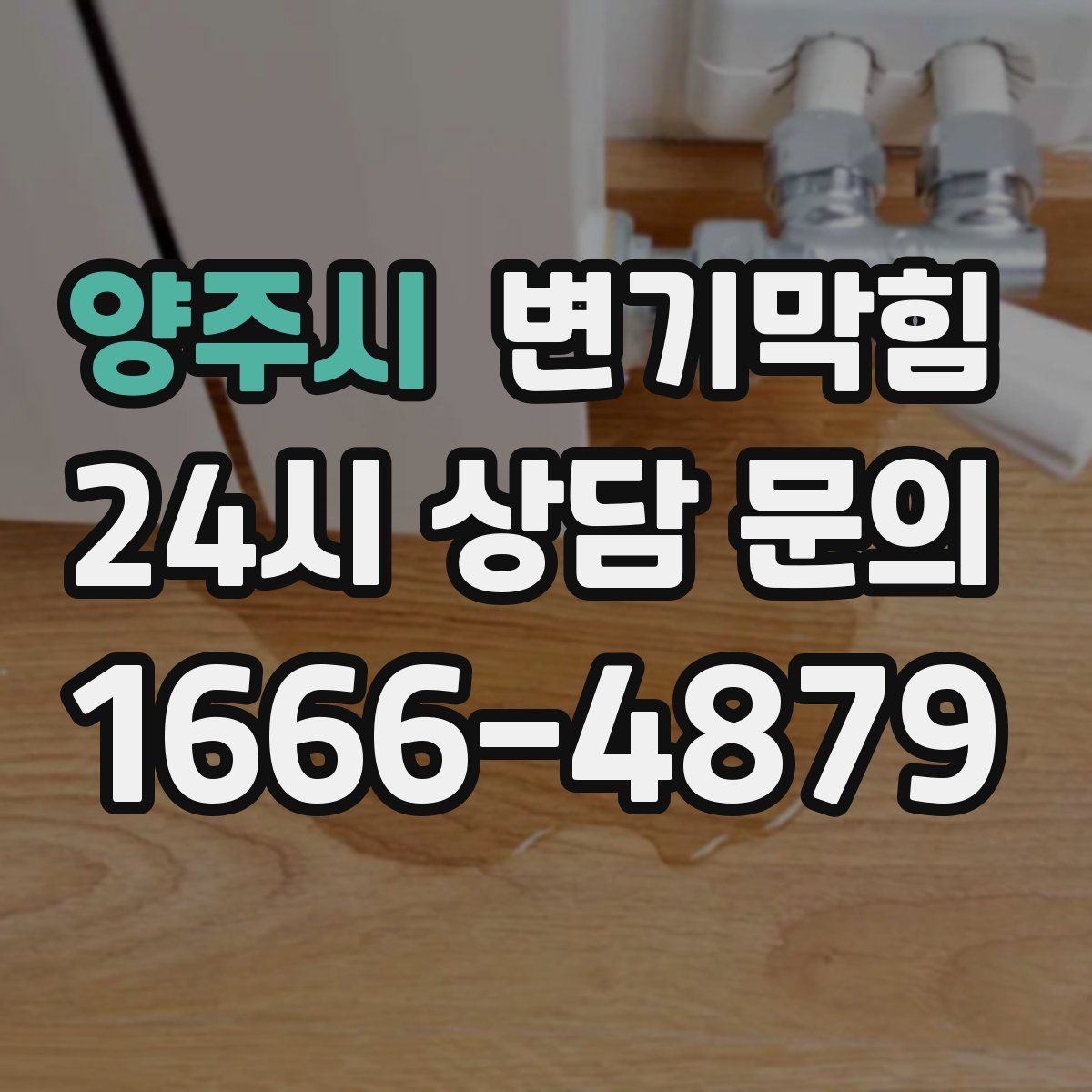 양주시 변기막힘