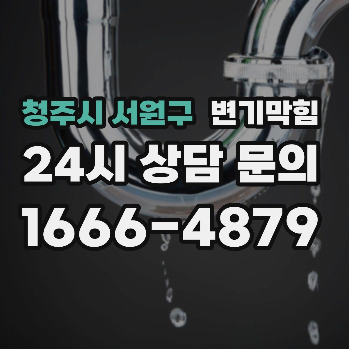 청주시 서원구 변기막힘