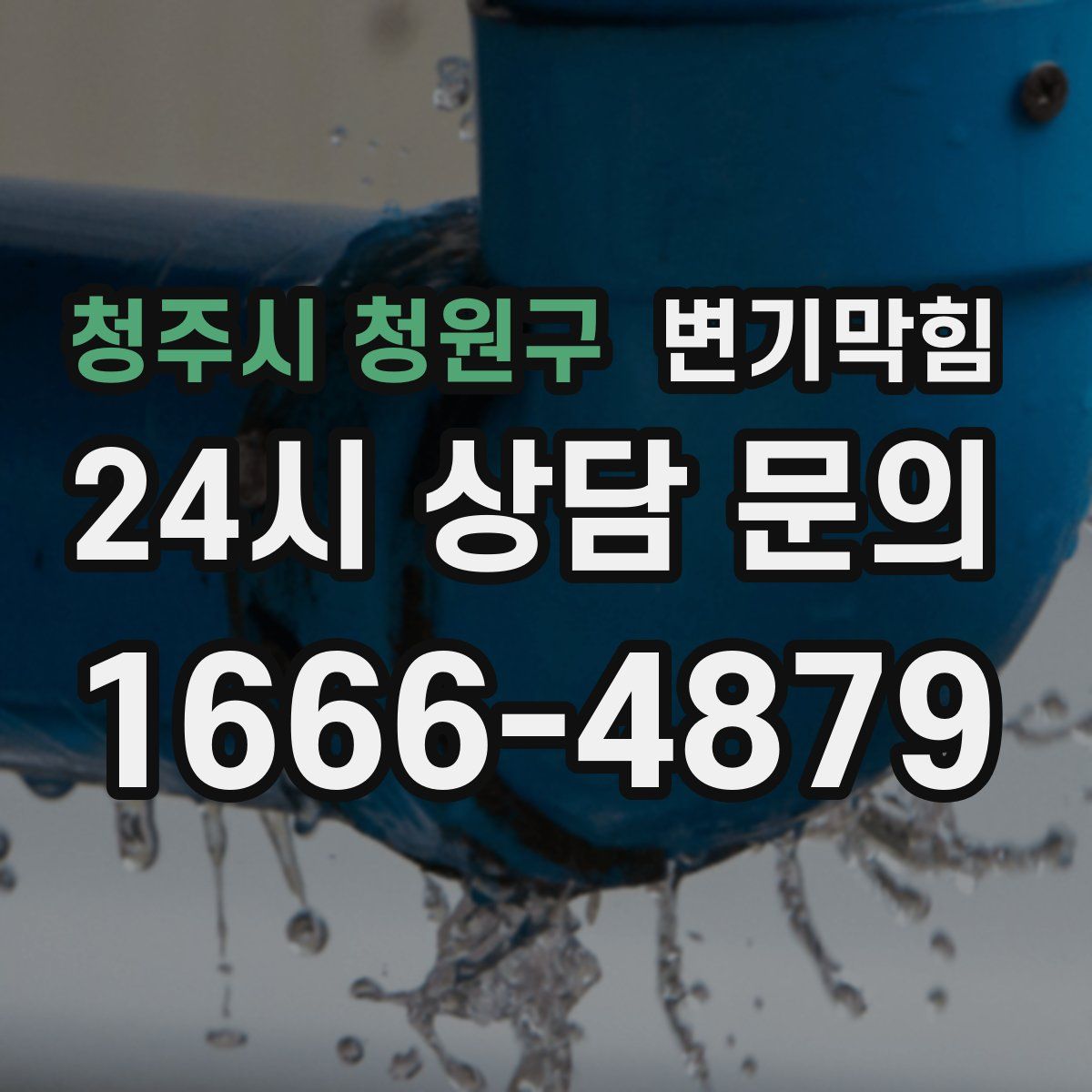 청주시 청원구 변기막힘