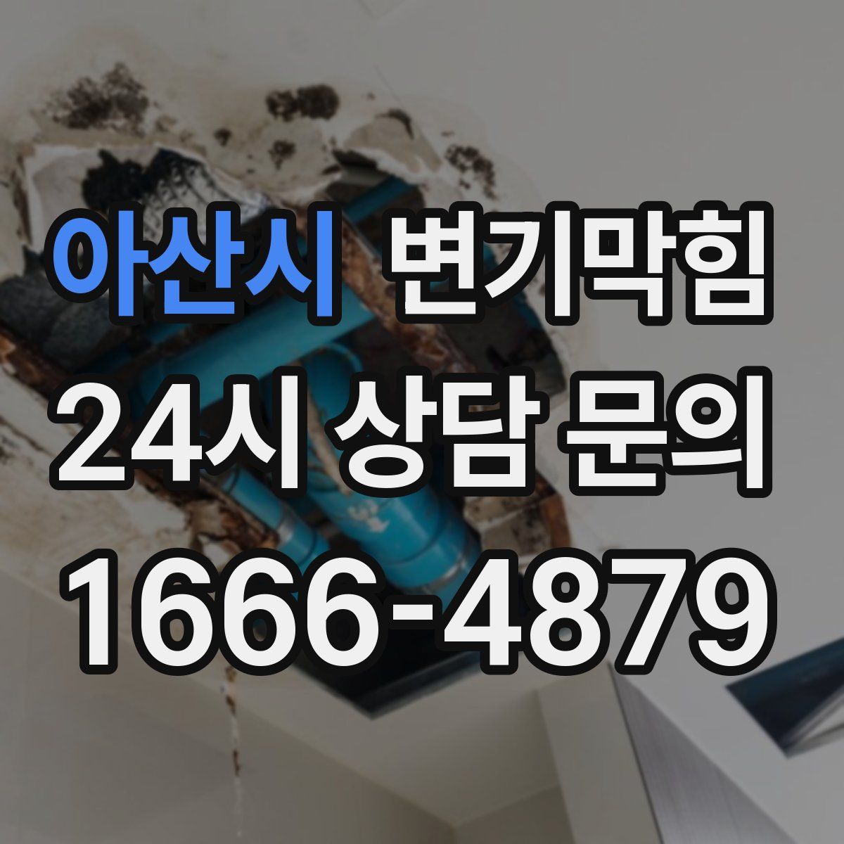 아산시 변기막힘