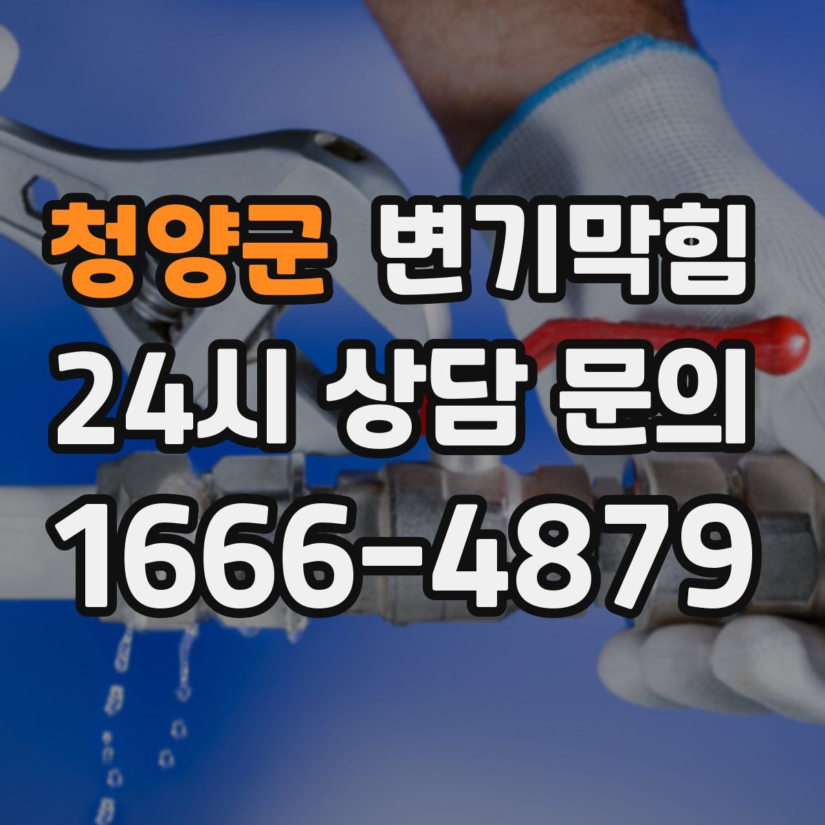 청양군 변기막힘