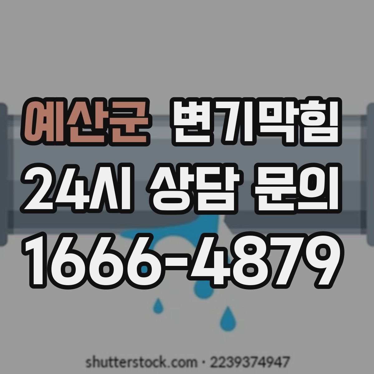 예산군 변기막힘