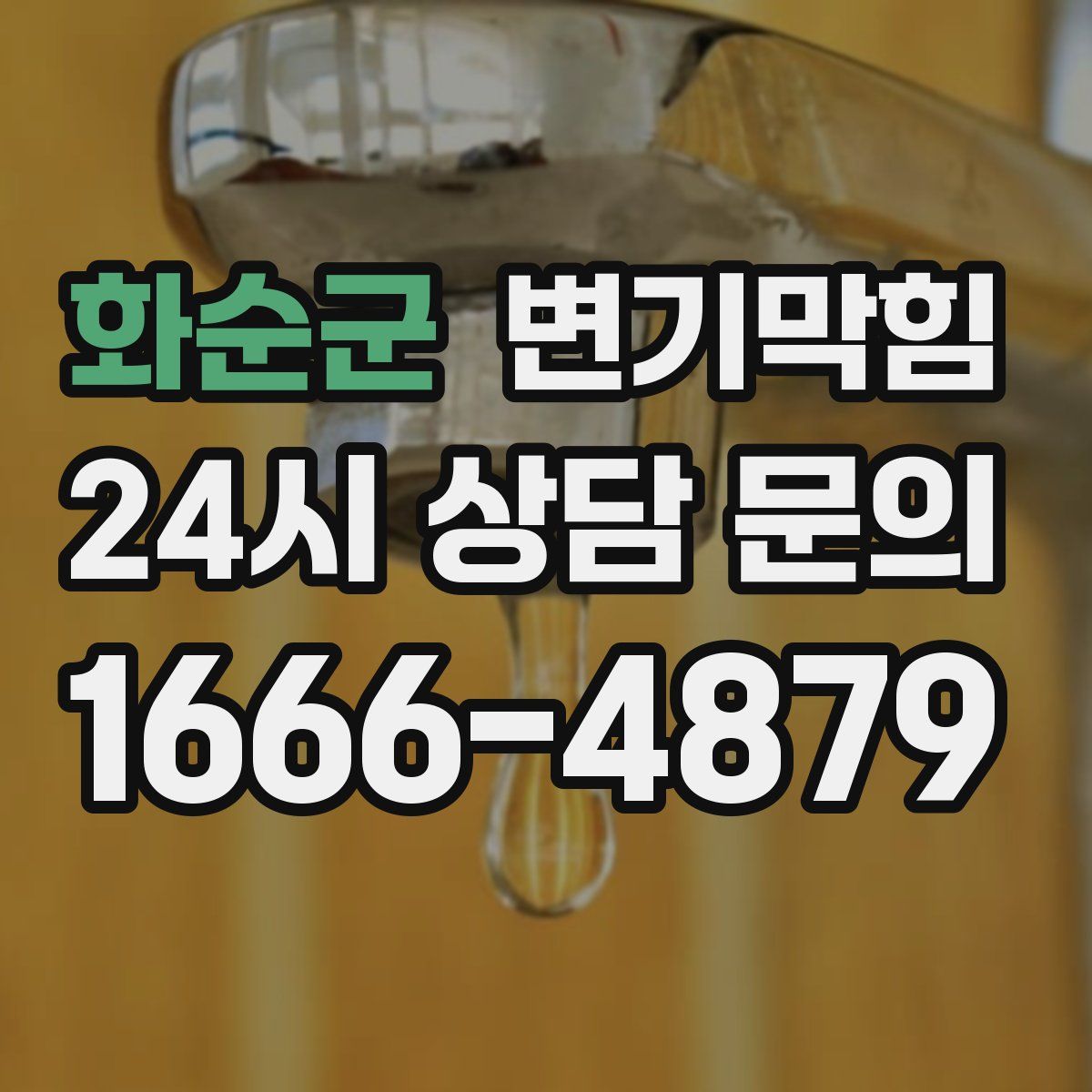 화순군 변기막힘