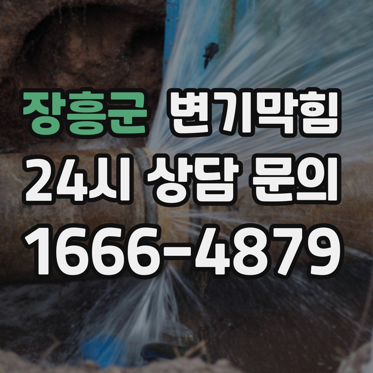 장흥군 변기막힘 원룸 화장실막힘 악취 동반 점검기