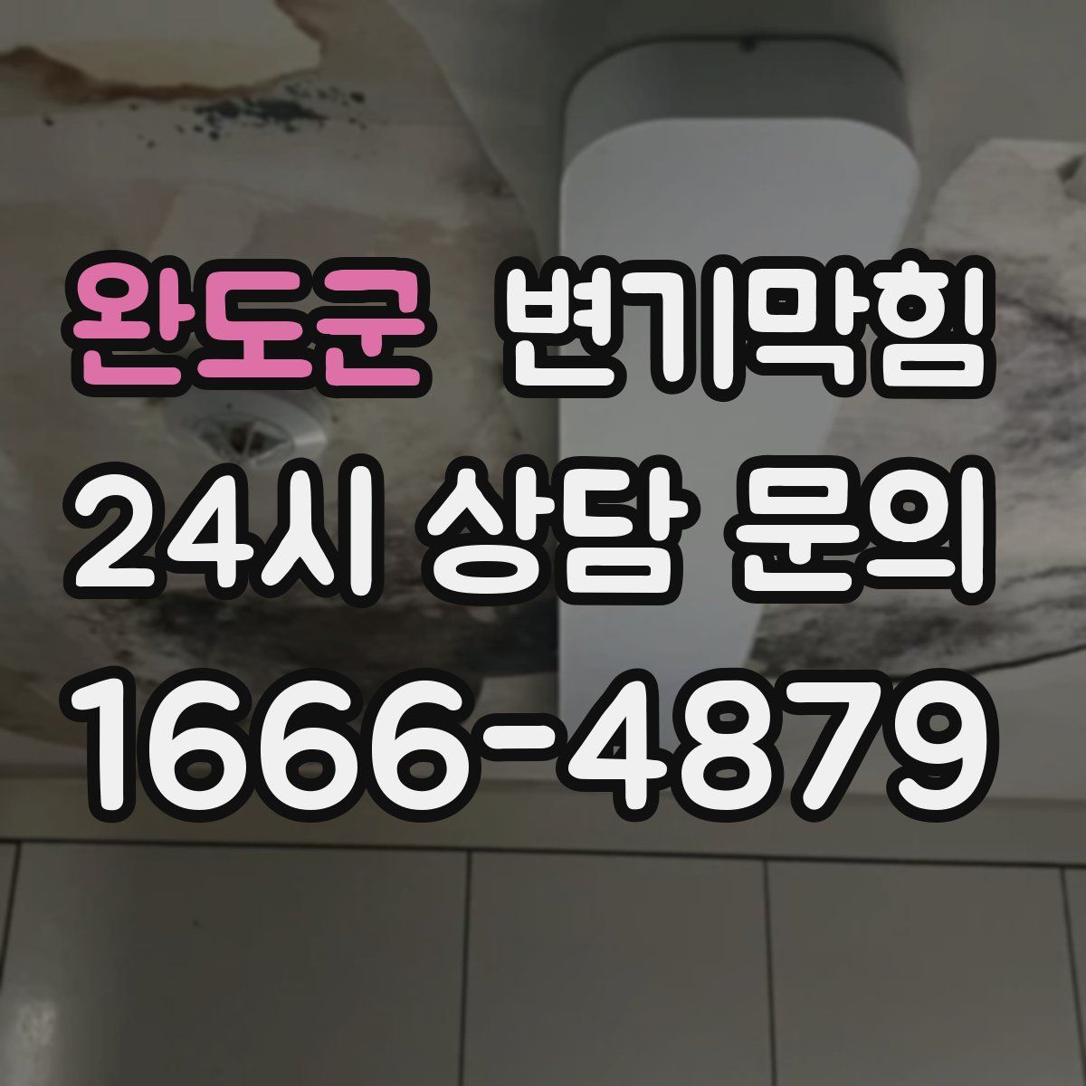 완도군 변기막힘