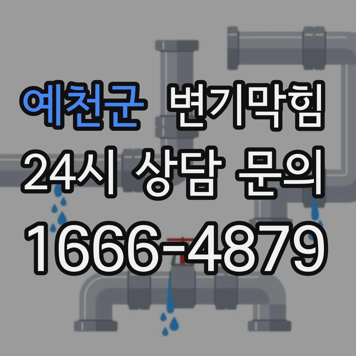 예천군 변기막힘