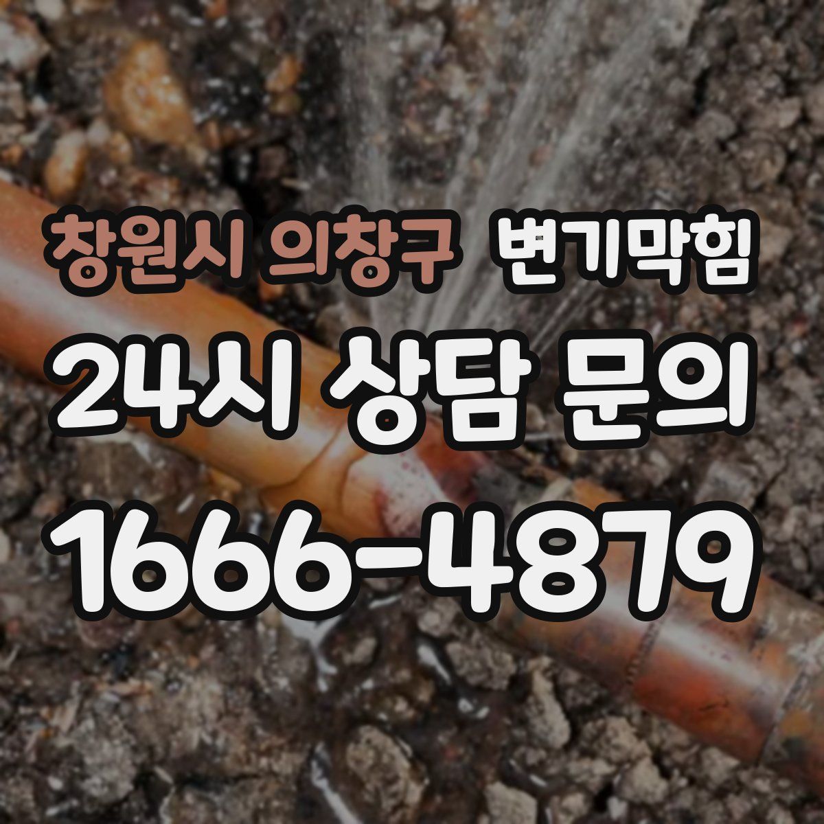 창원시 의창구 변기막힘