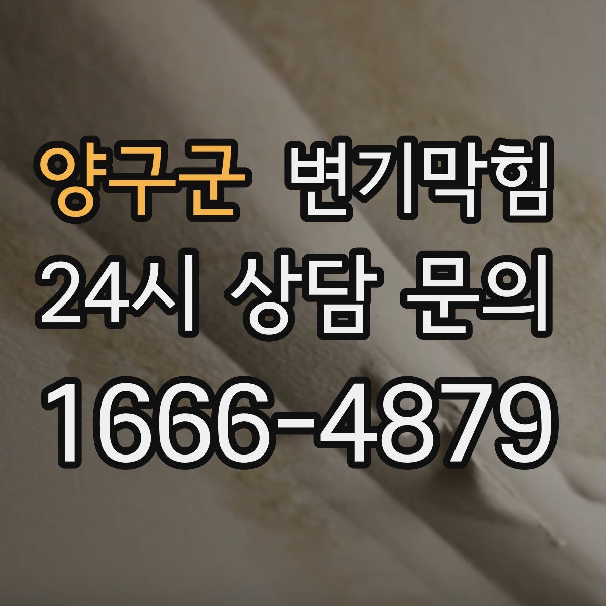 양구군 변기막힘 아파트 배수구막힘 냄새와 거품 동시 종결
