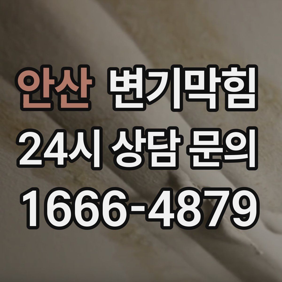 안산 변기막힘 변기물이안찰때 배수 소리로 점검