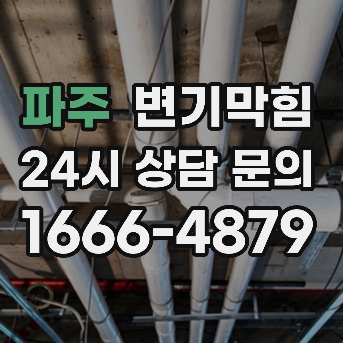 파주 변기막힘 식당 화장실역류 합류 간섭 해소