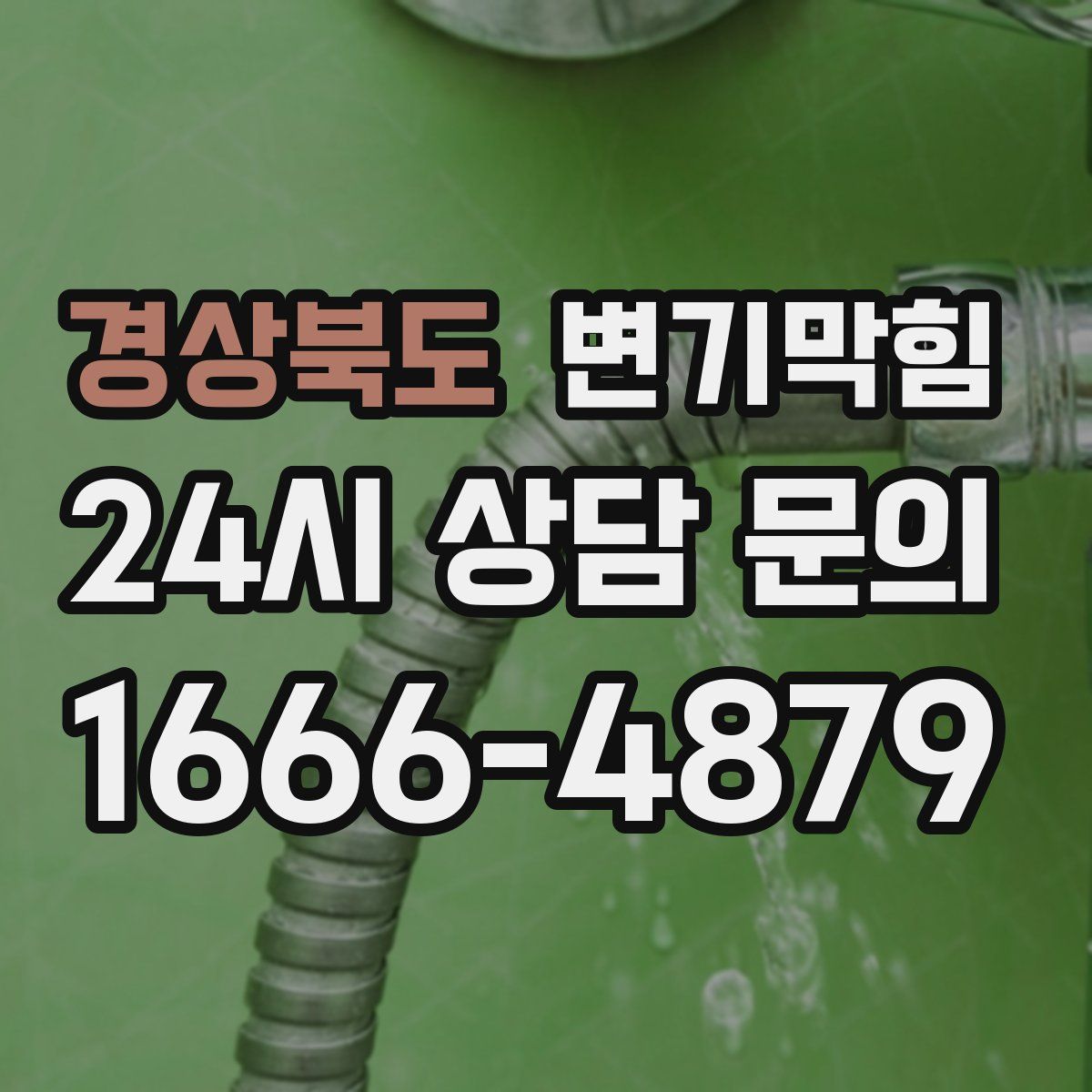 경상북도 변기막힘