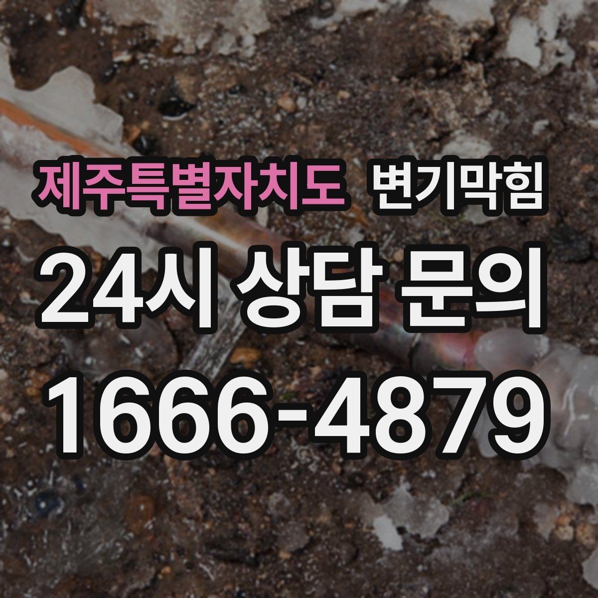 제주특별자치도 변기막힘 사무실 배수구막힘 점심 러시 전 완성