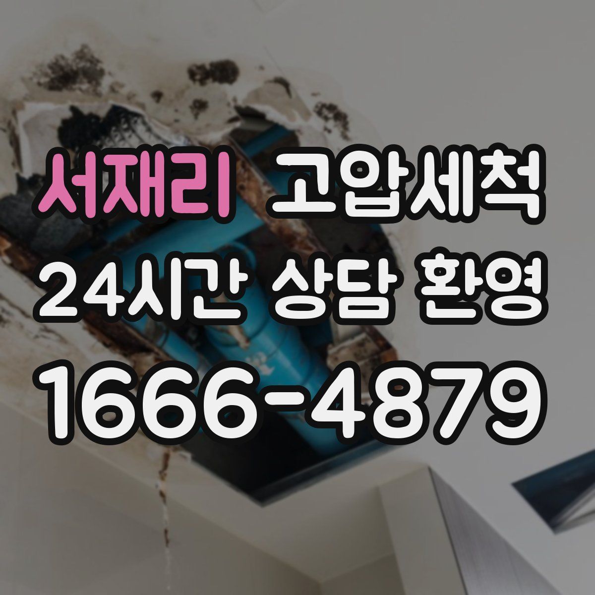 서재리 고압세척