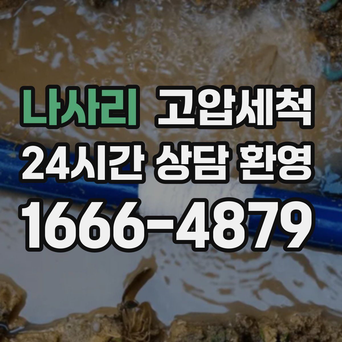 나사리 고압세척