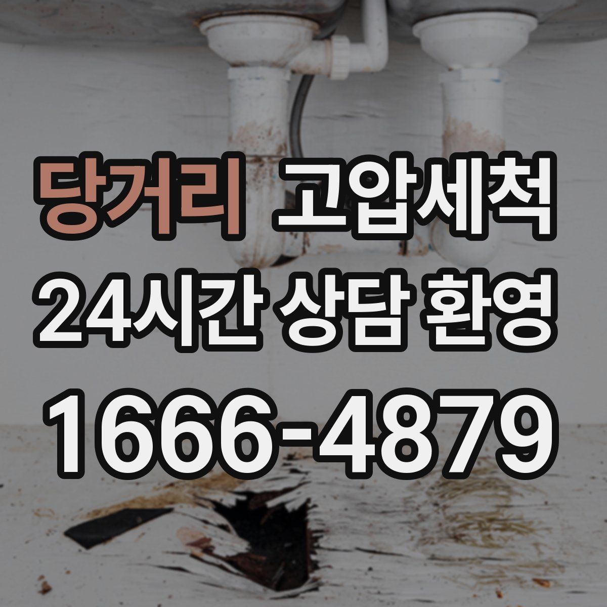 당거리 고압세척