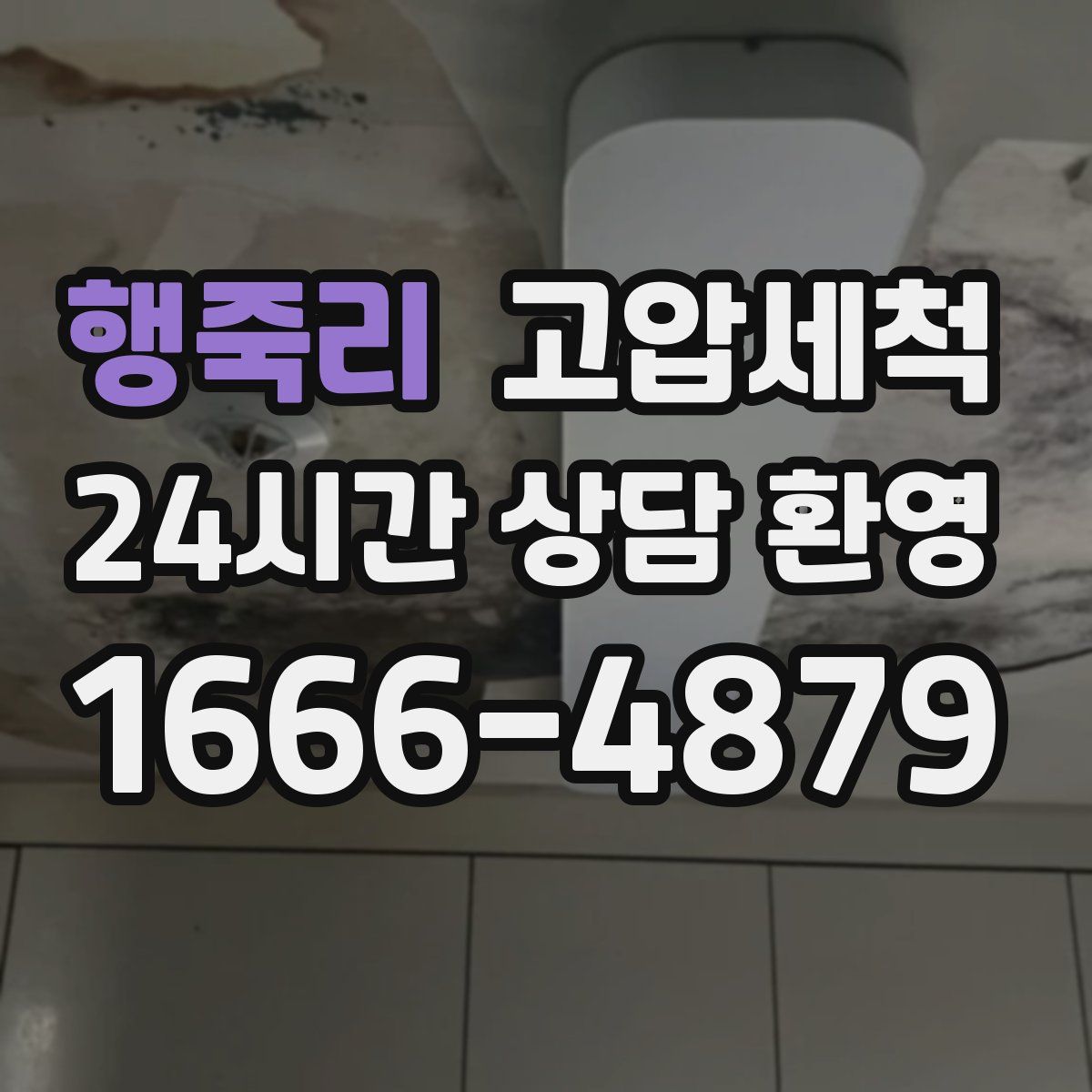 행죽리 고압세척