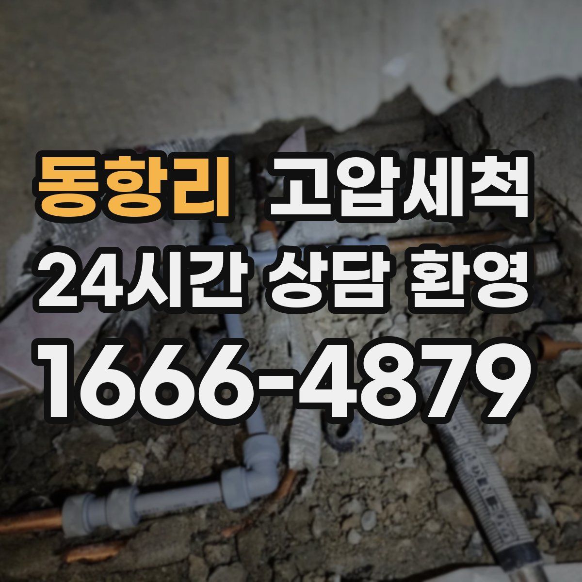 동항리 고압세척