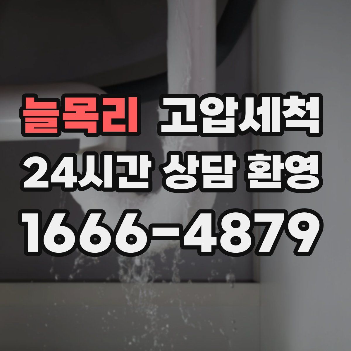 늘목리 고압세척