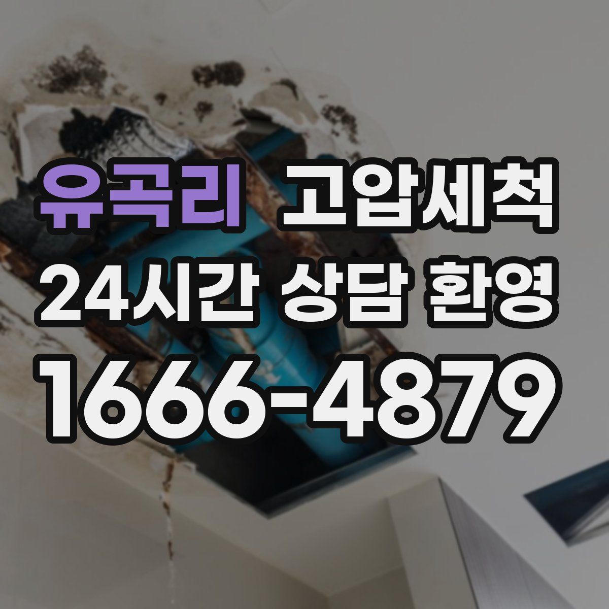 유곡리 고압세척