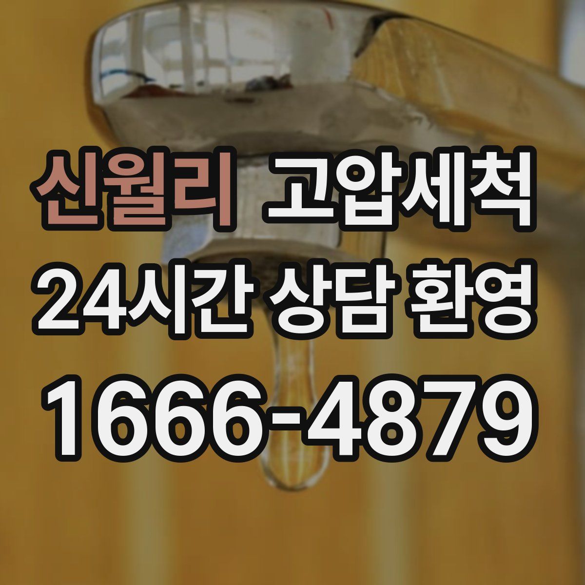 신월리 고압세척