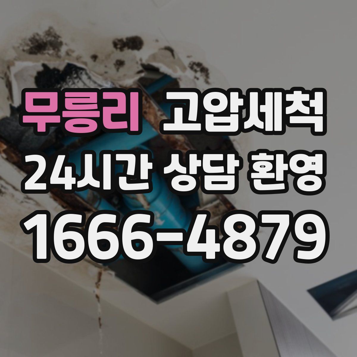 무릉리 고압세척