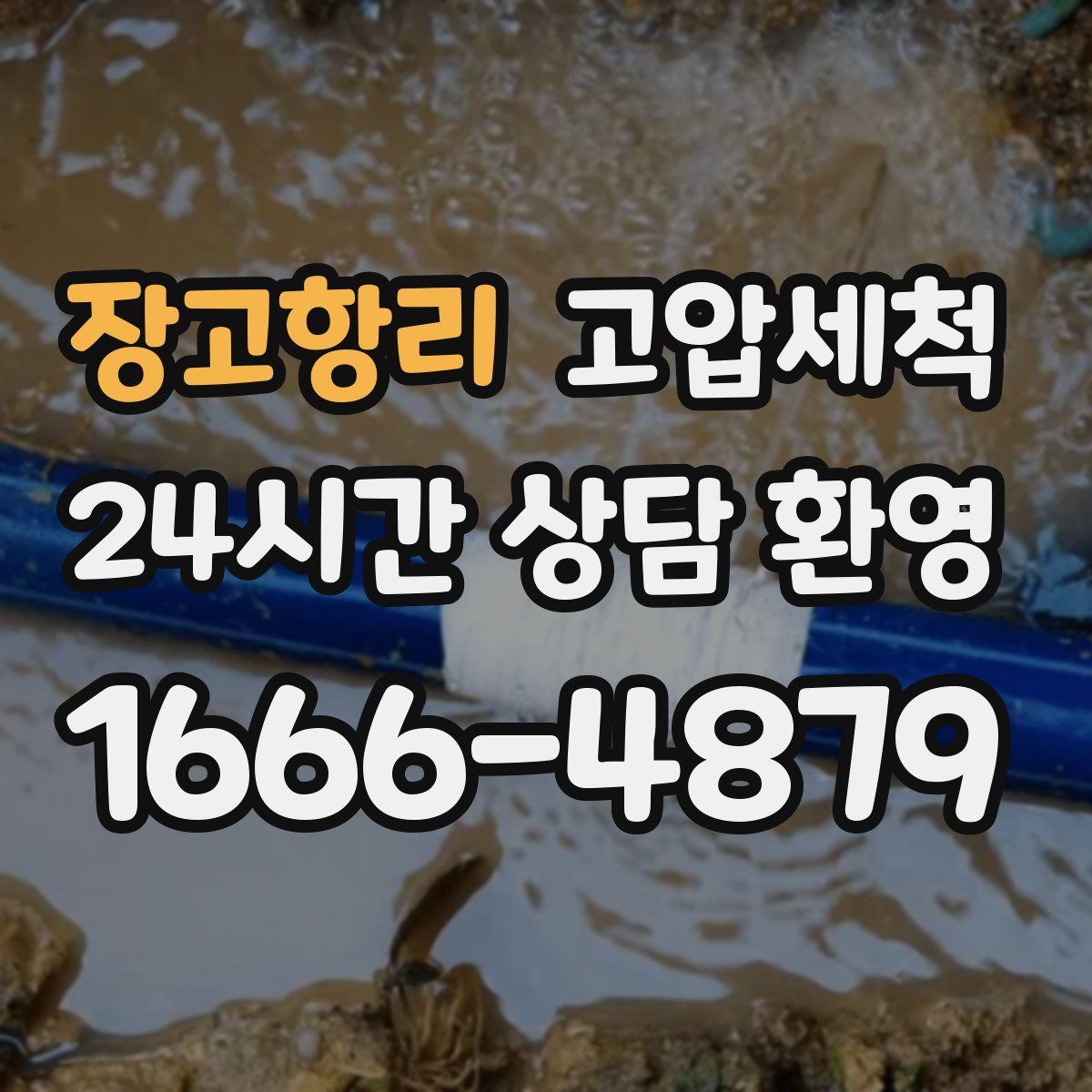 장고항리 고압세척
