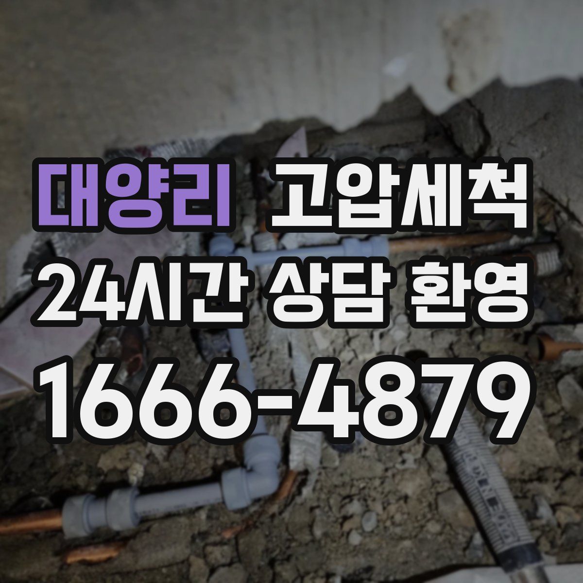 대양리 고압세척