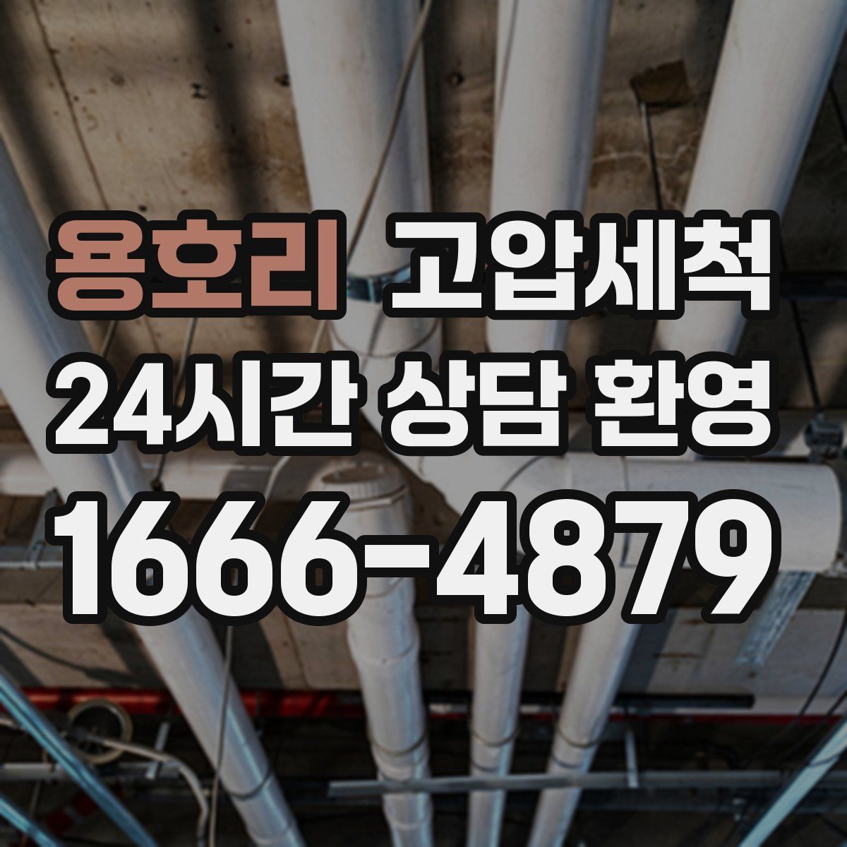 용호리 고압세척