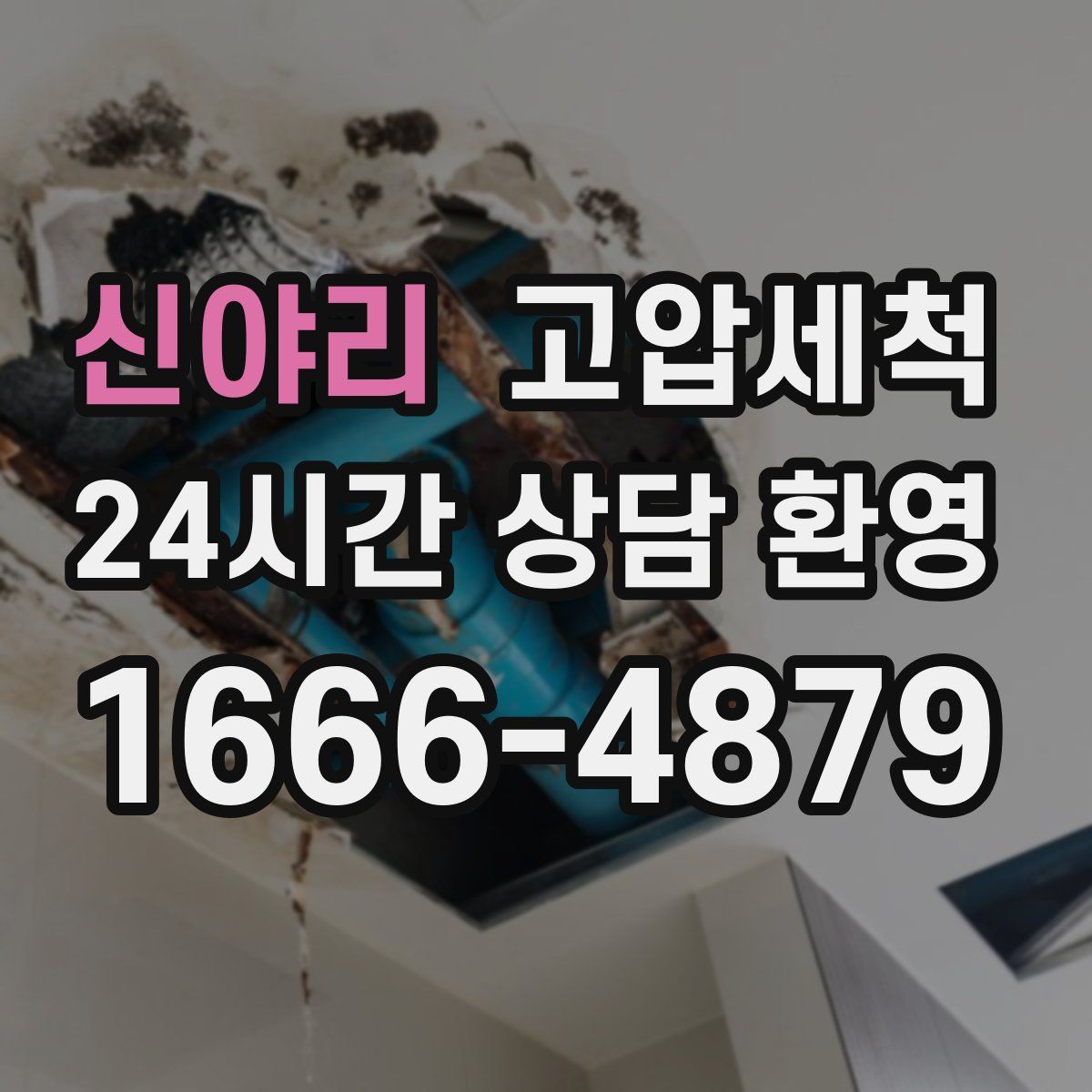 신야리 고압세척