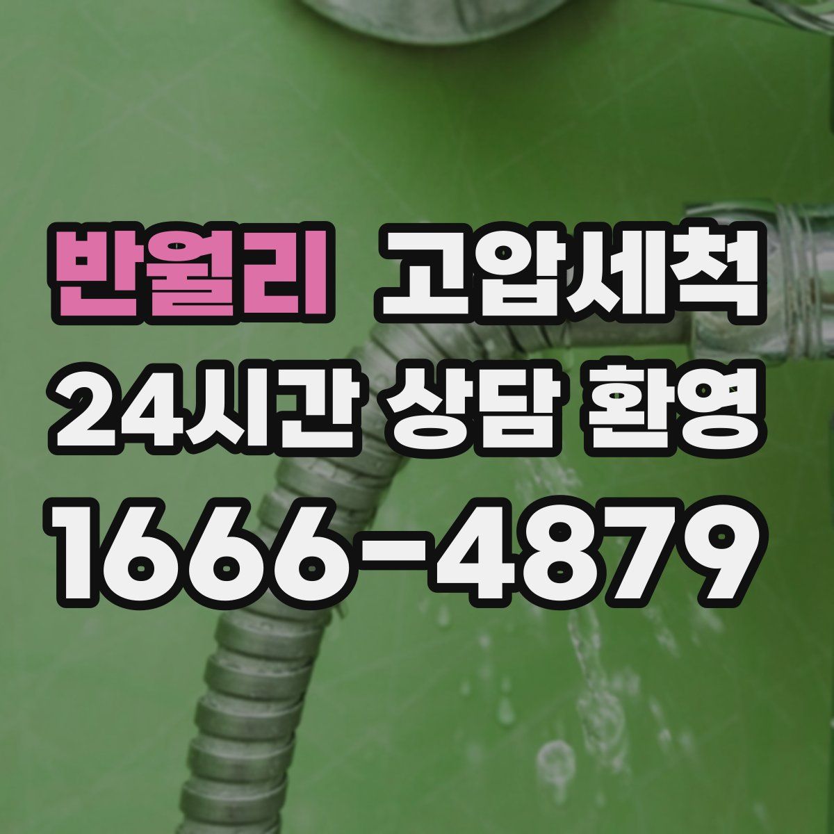 반월리 고압세척