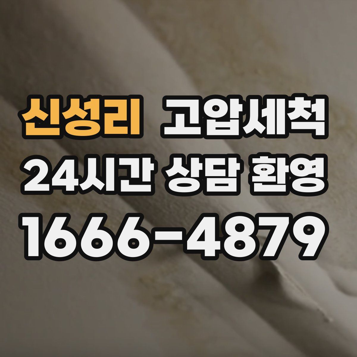 신성리 고압세척