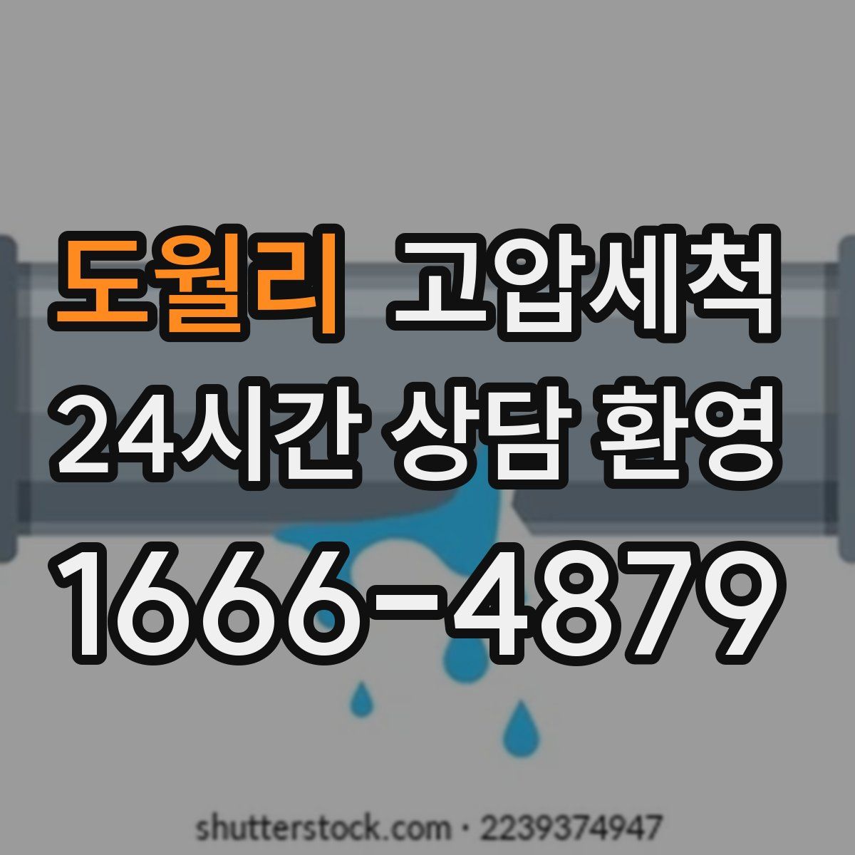 도월리 고압세척