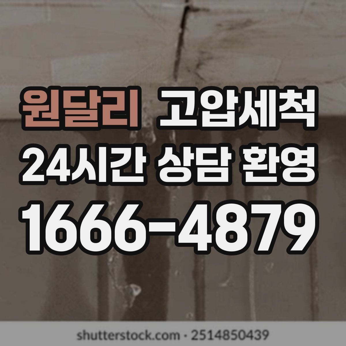 원달리 고압세척
