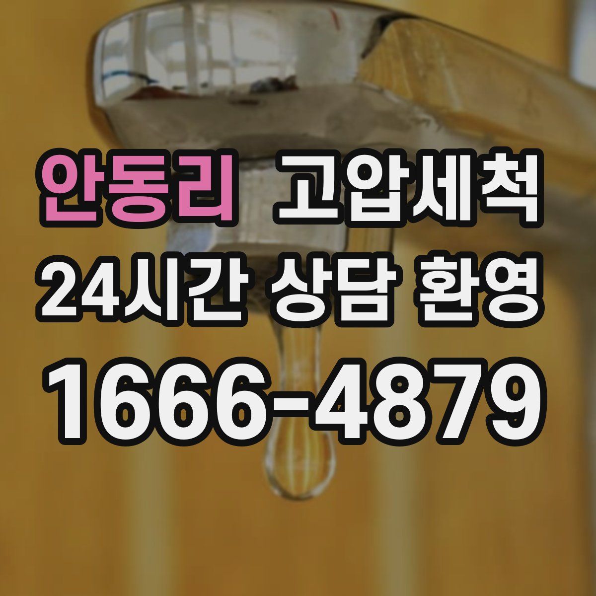 안동리 고압세척