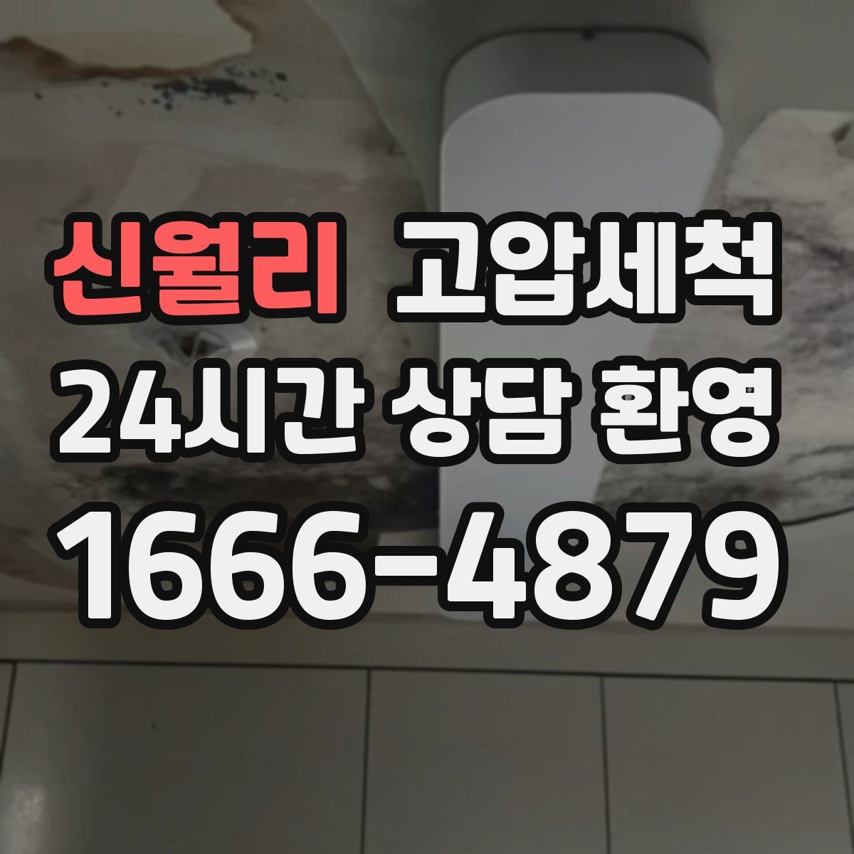 신월리 고압세척