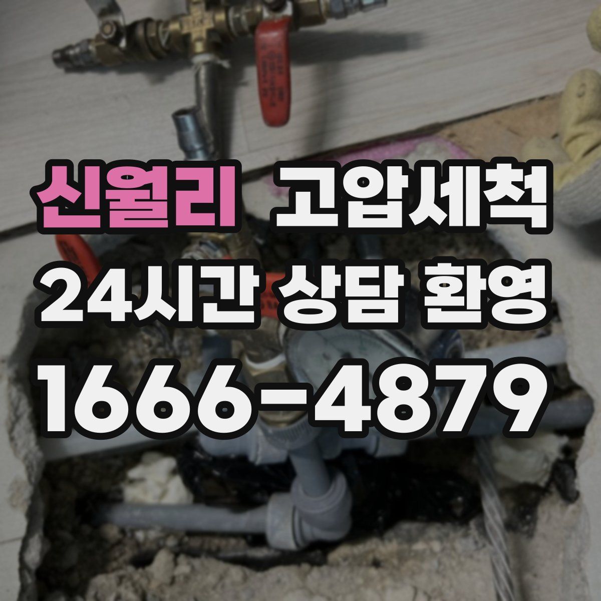 신월리 고압세척