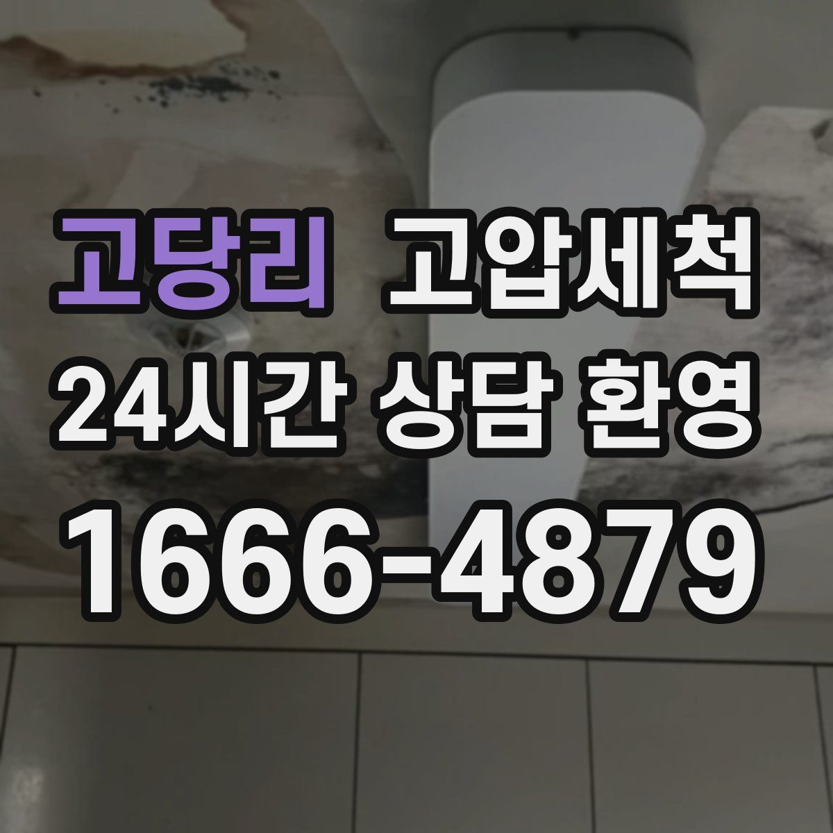 고당리 고압세척