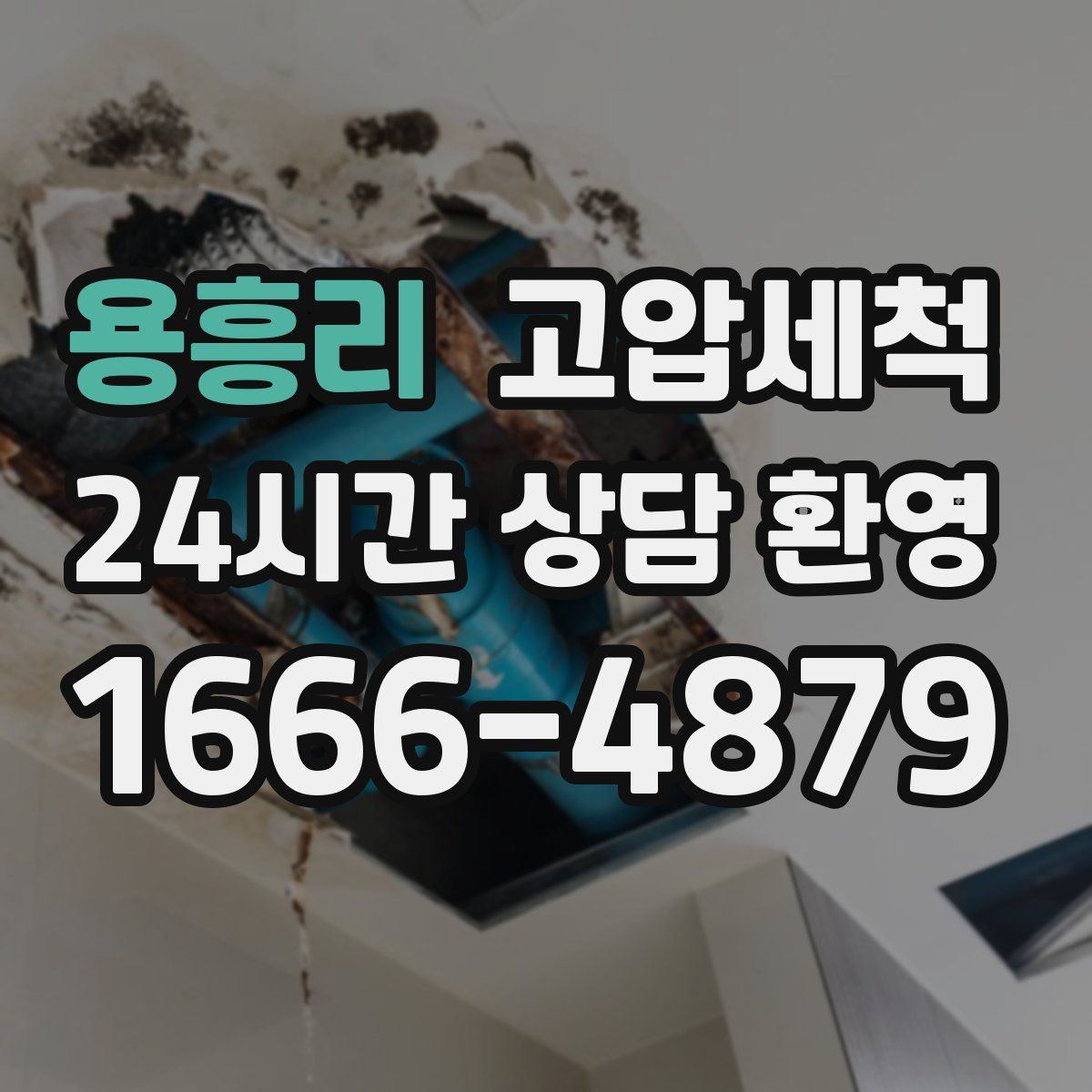 용흥리 고압세척