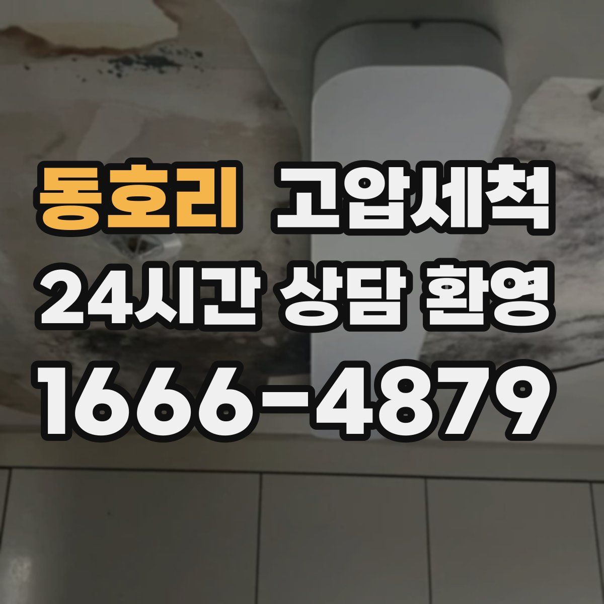 동호리 고압세척