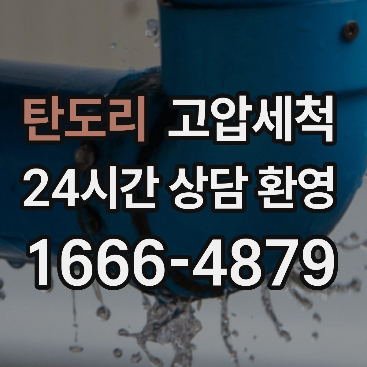 탄도리 고압세척